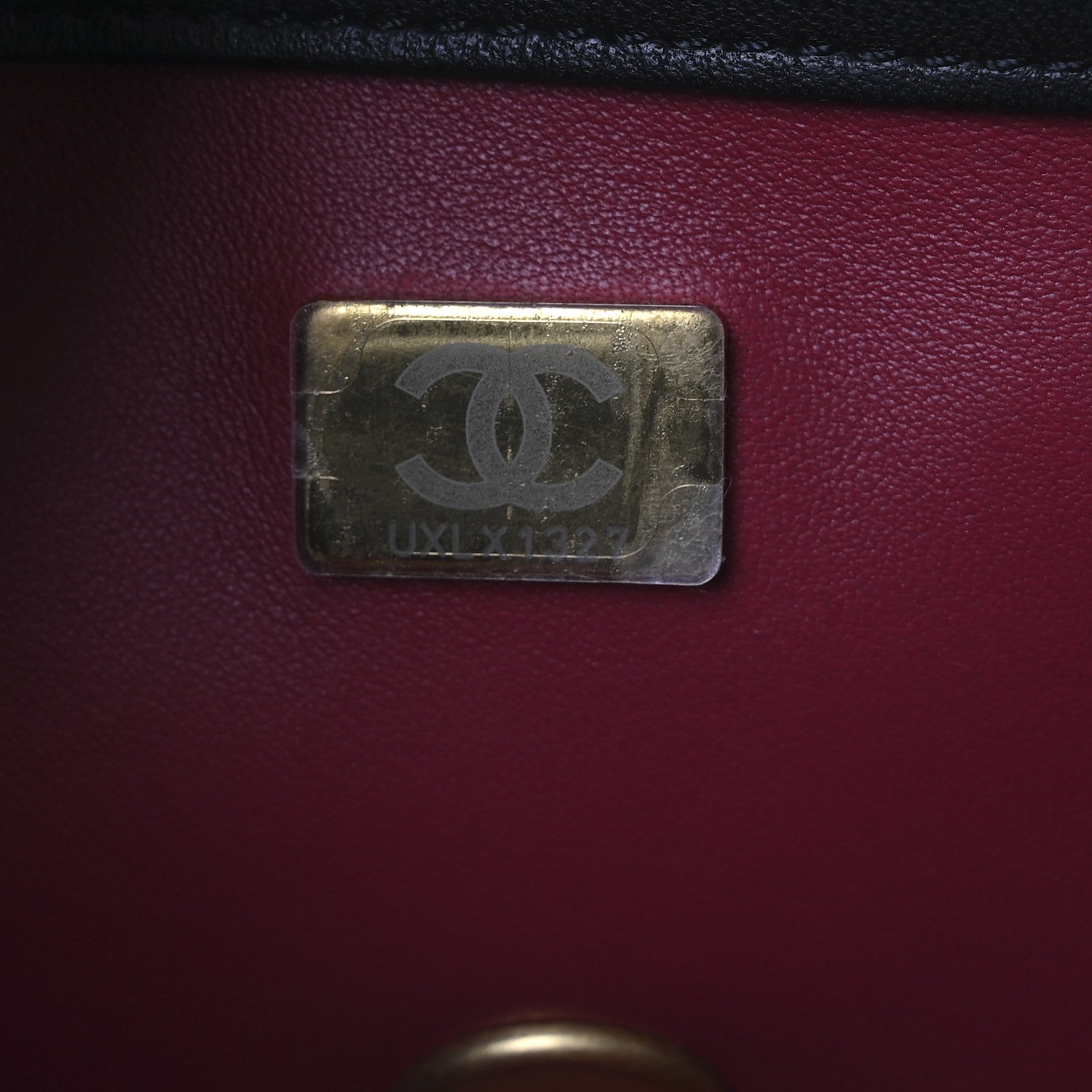 Chanel Lambskin Quilted Mini Rectangular Sweet Camellia Flap  Black 7 of 11