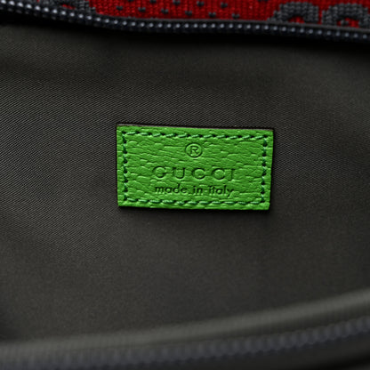 Gucci Jersey GG Monogram All Over Sporty Belt Bag Green Grey Multicolor 6 of 10