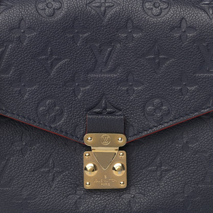 Louis Vuitton Empreinte Pochette Metis Marine Rouge 8 of 10