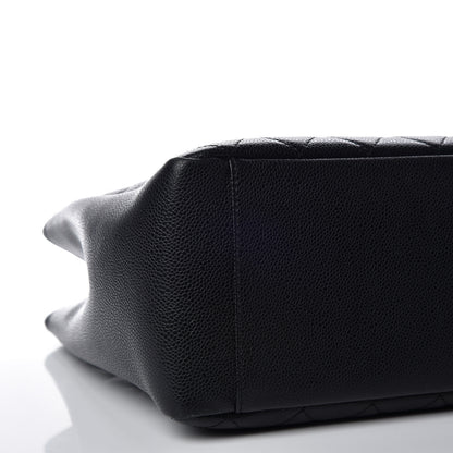 Chanel Caviar Quilted Grand Shopping Tote GST Black 5 of 15