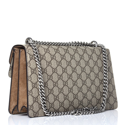 Gucci GG Supreme Monogram Small Dionysus Shoulder Bag Taupe 4 of 10