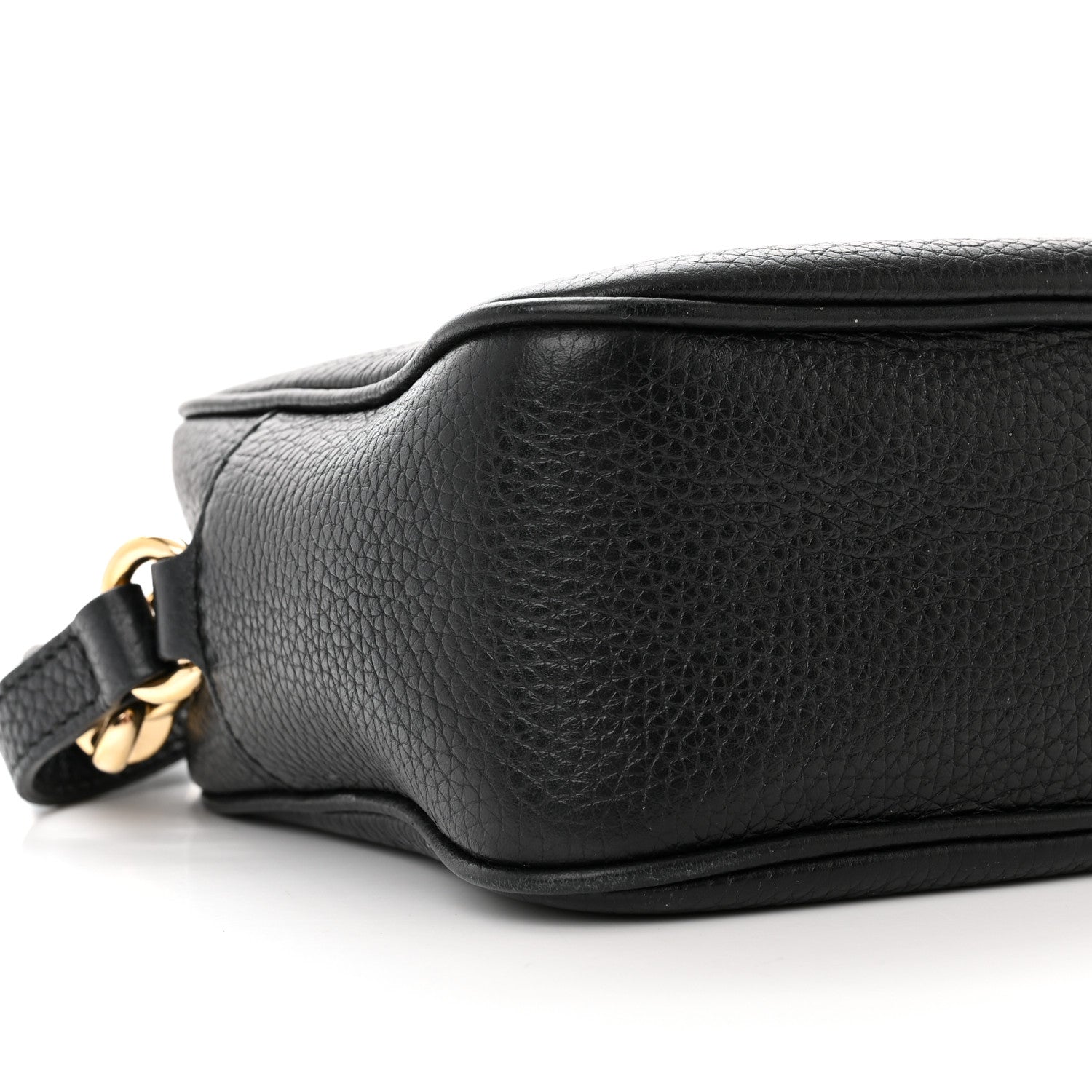 Gucci Pebbled Calfskin Small Soho Disco Bag Black 10 of 12