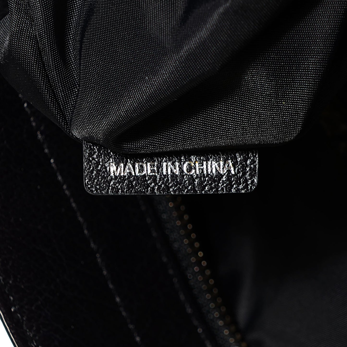 Nylon Tonal Check Torbitt Tote Black