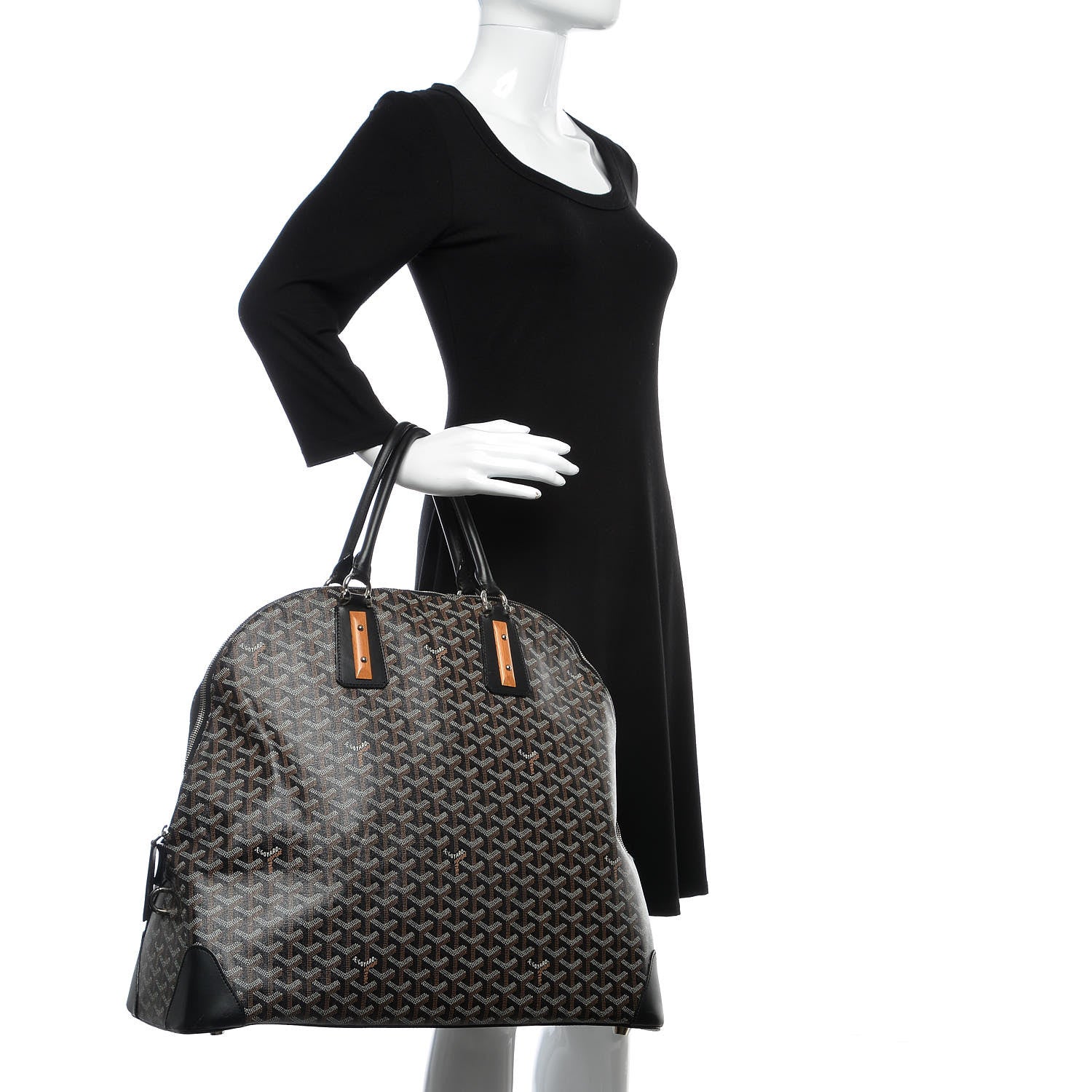 Goyard Goyardine Sac Vendome GM Black 2 of 16