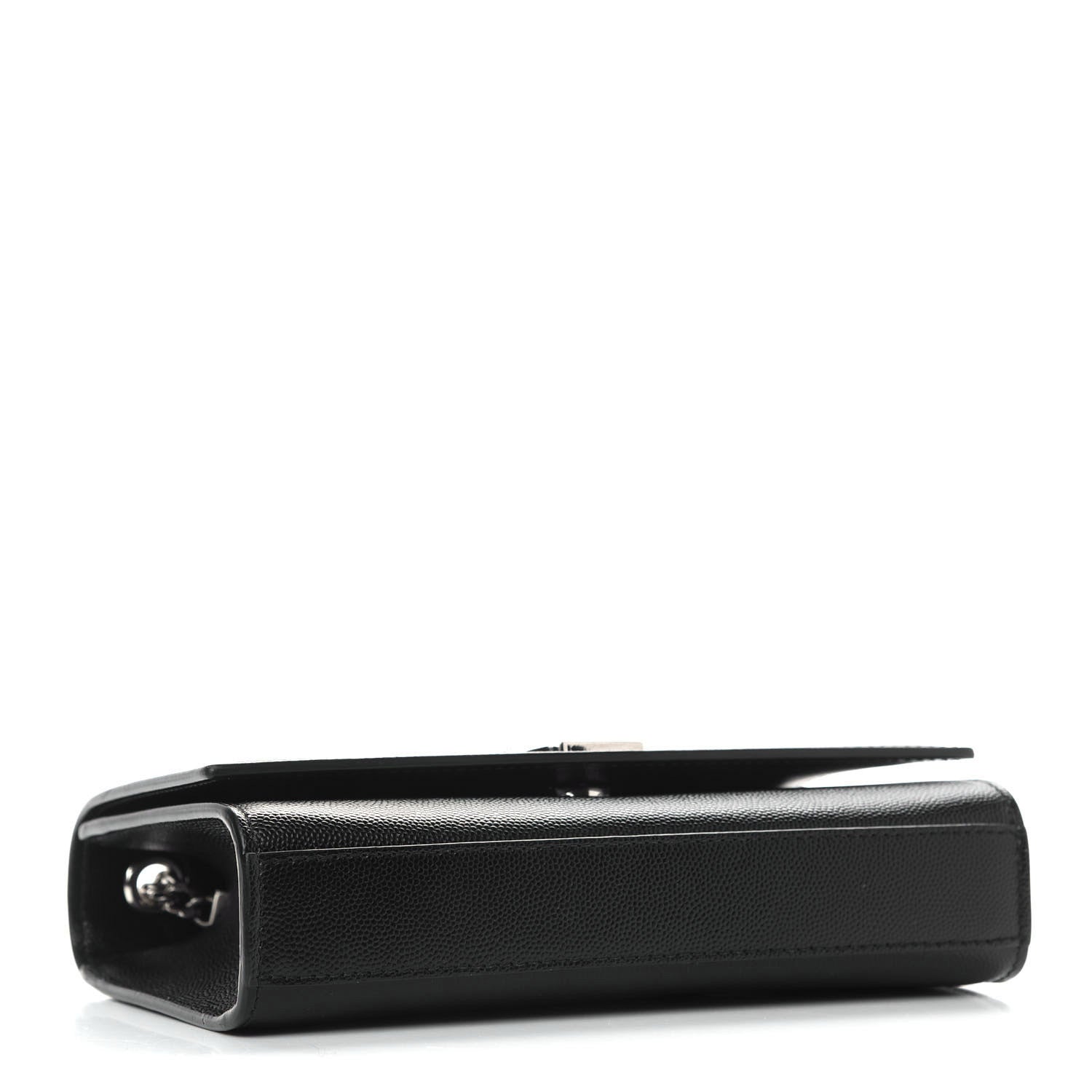 Saint Laurent Grain De Poudre Small Monogram Kate Satchel Black 4 of 8