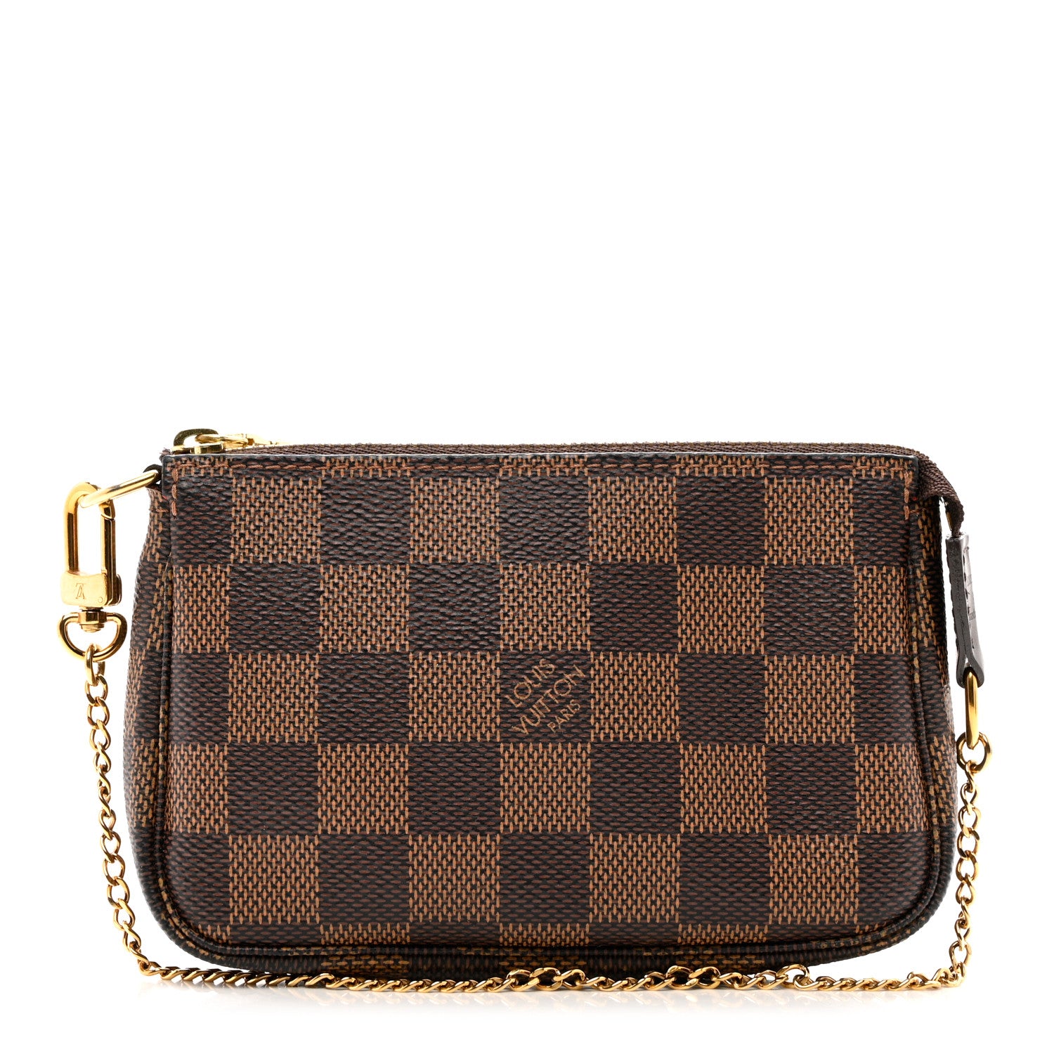Louis Vuitton Damier Ebene Mini Pochette Accessories 1 of 6