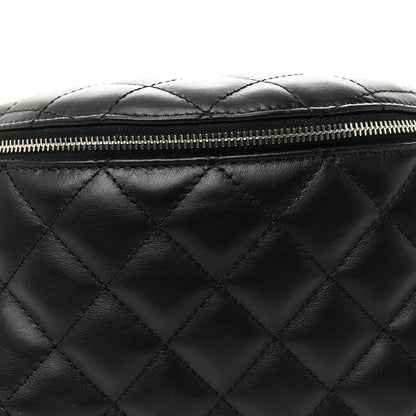 Chanel Calfskin Quilted Waist Belt Bag Black 8 of 10