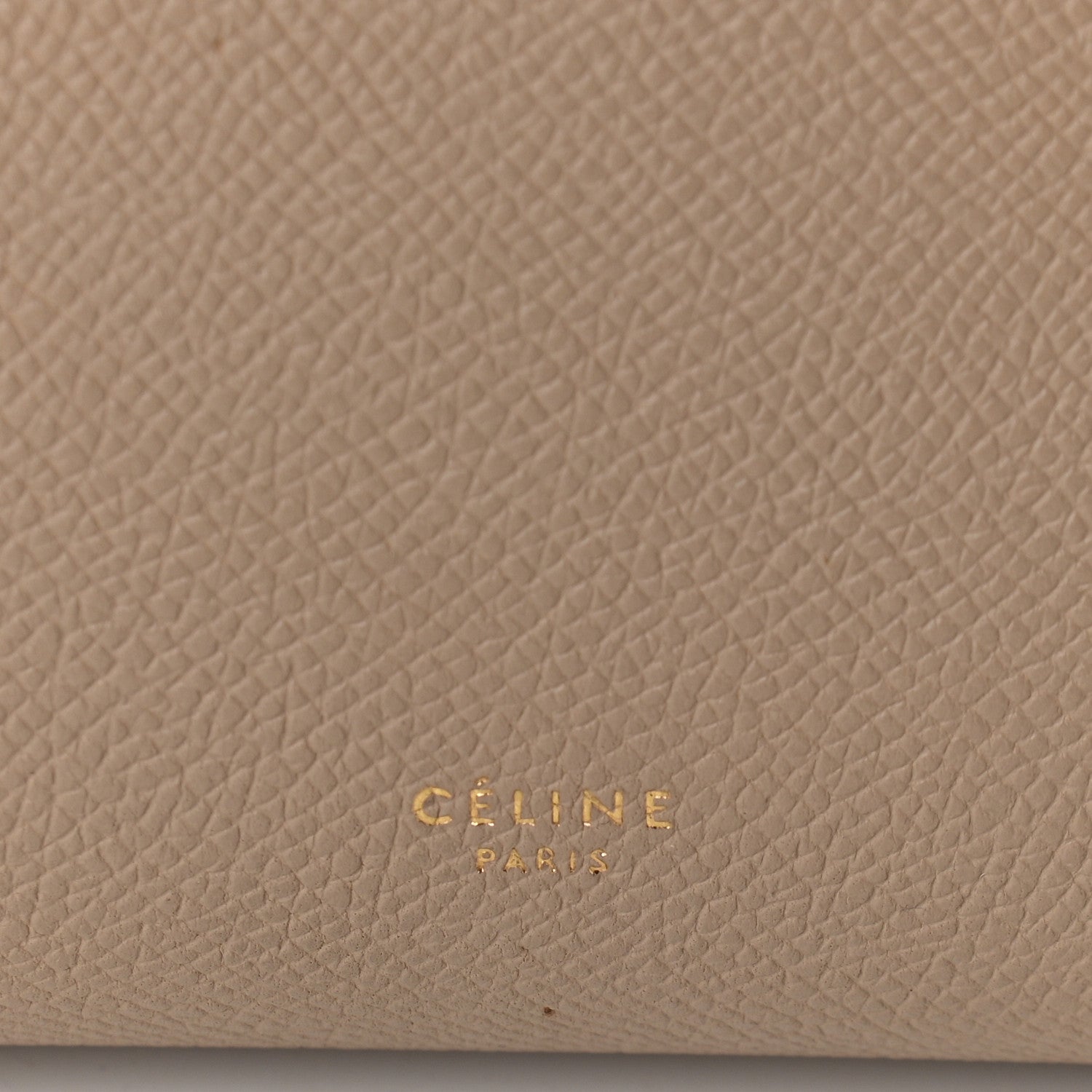 Celine Grained Calfskin Mini Belt Bag Dune 5 of 9