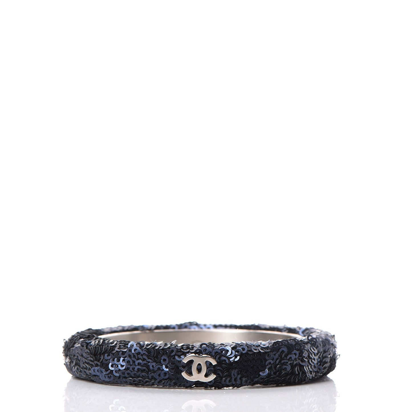 Sequin CC Bangle M Blue