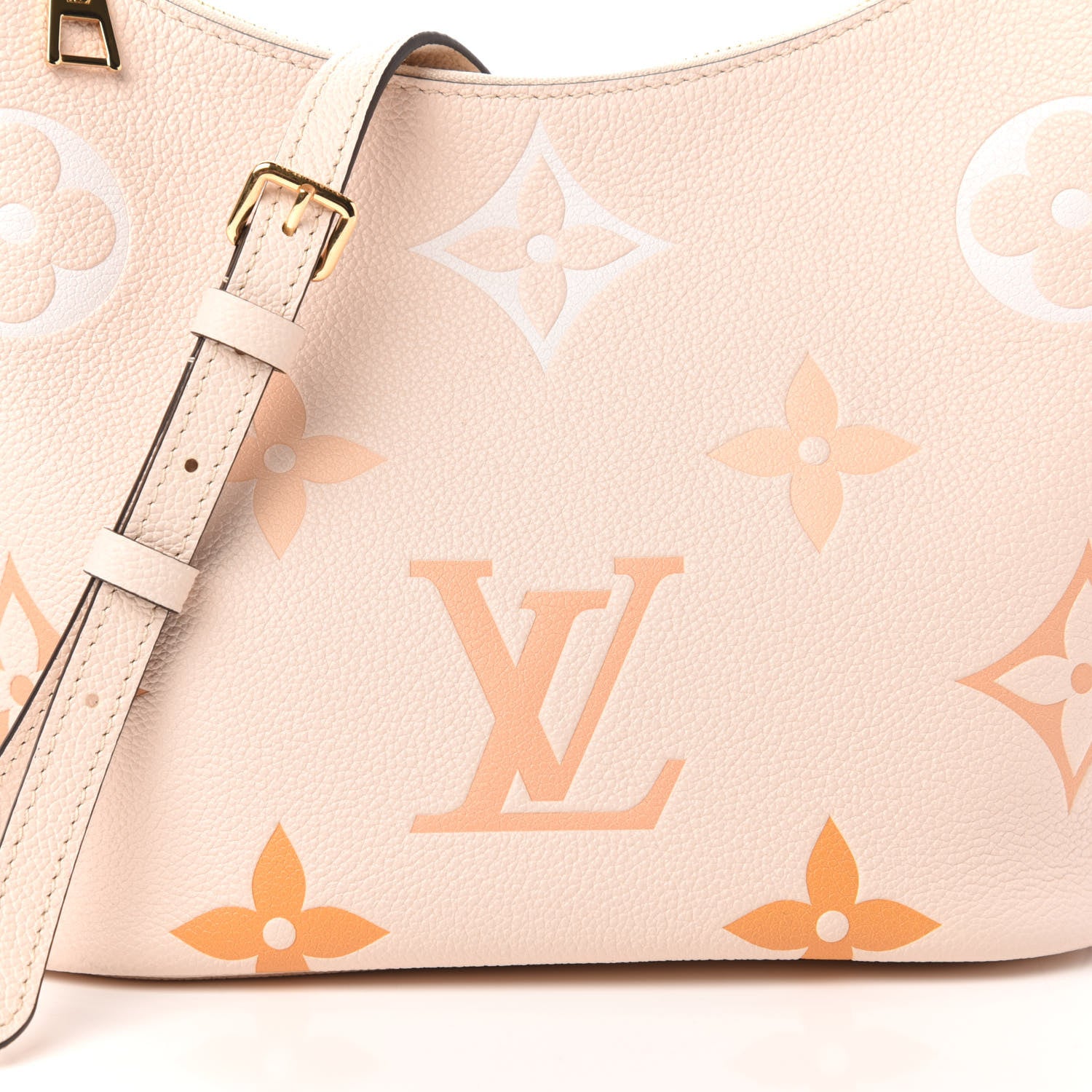 Louis Vuitton Empreinte Monogram Giant By The Pool Marshmallow Hobo Cream Saffron 9 of 10