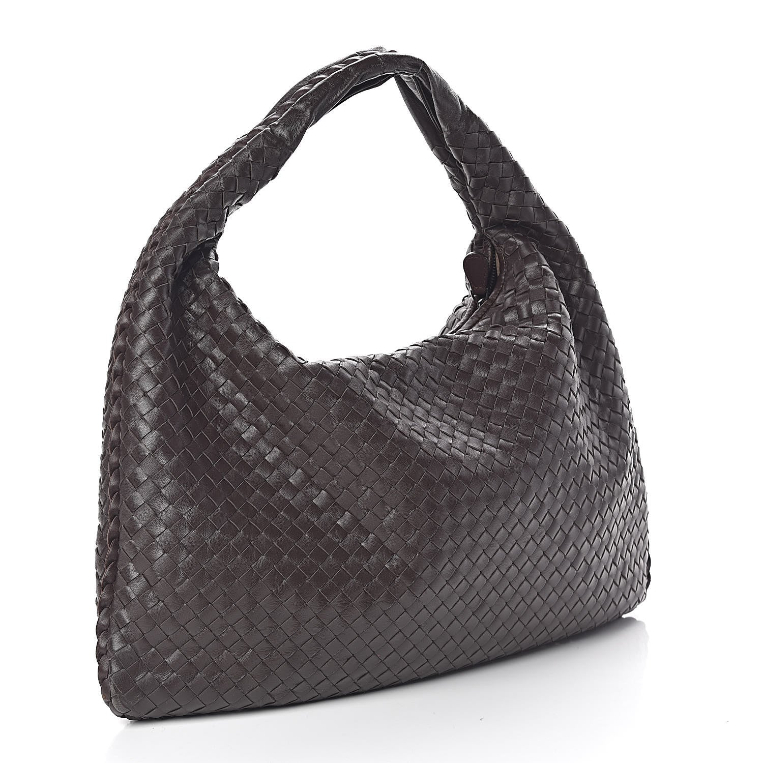 Bottega Veneta Nappa Intrecciato Large Veneta Hobo Ebano 3 of 9