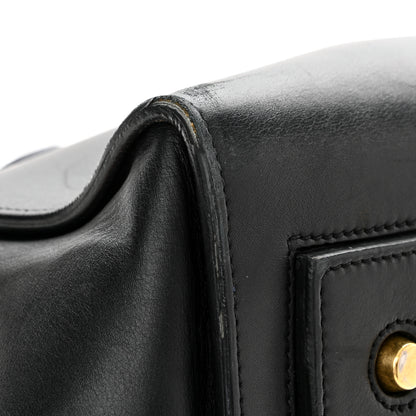 Celine Smooth Calfskin Large Bi-Color Tie Knot Tote Black Navy 17 of 22