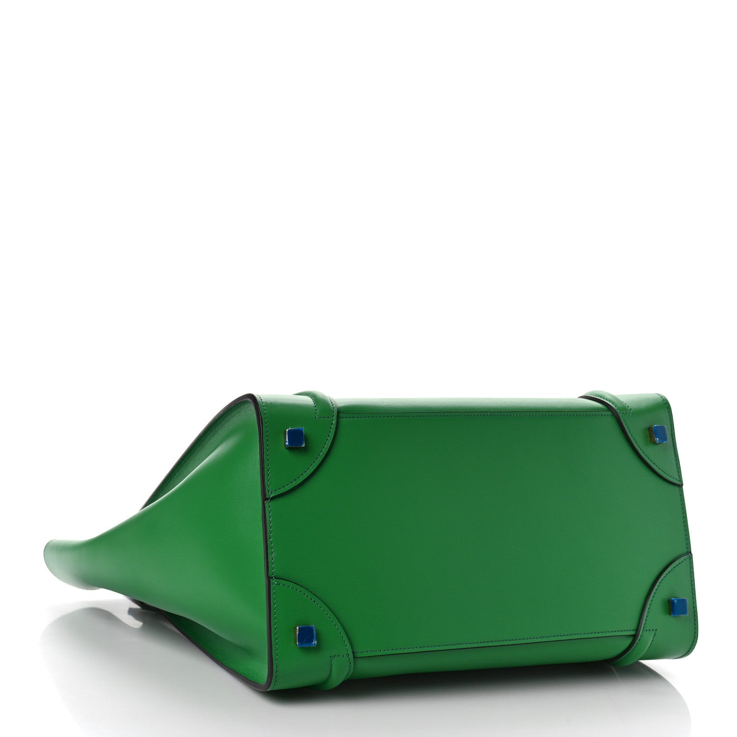 Celine Palmelato Calfskin Micro Luggage Grass 4 of 8