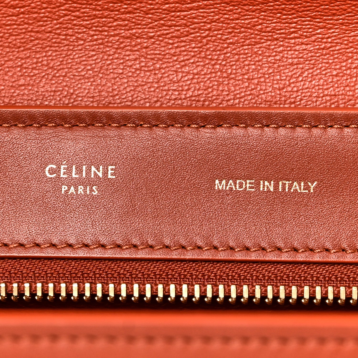 Celine Smooth Suede Medium Tri-Color Trapeze Navy 6 of 9