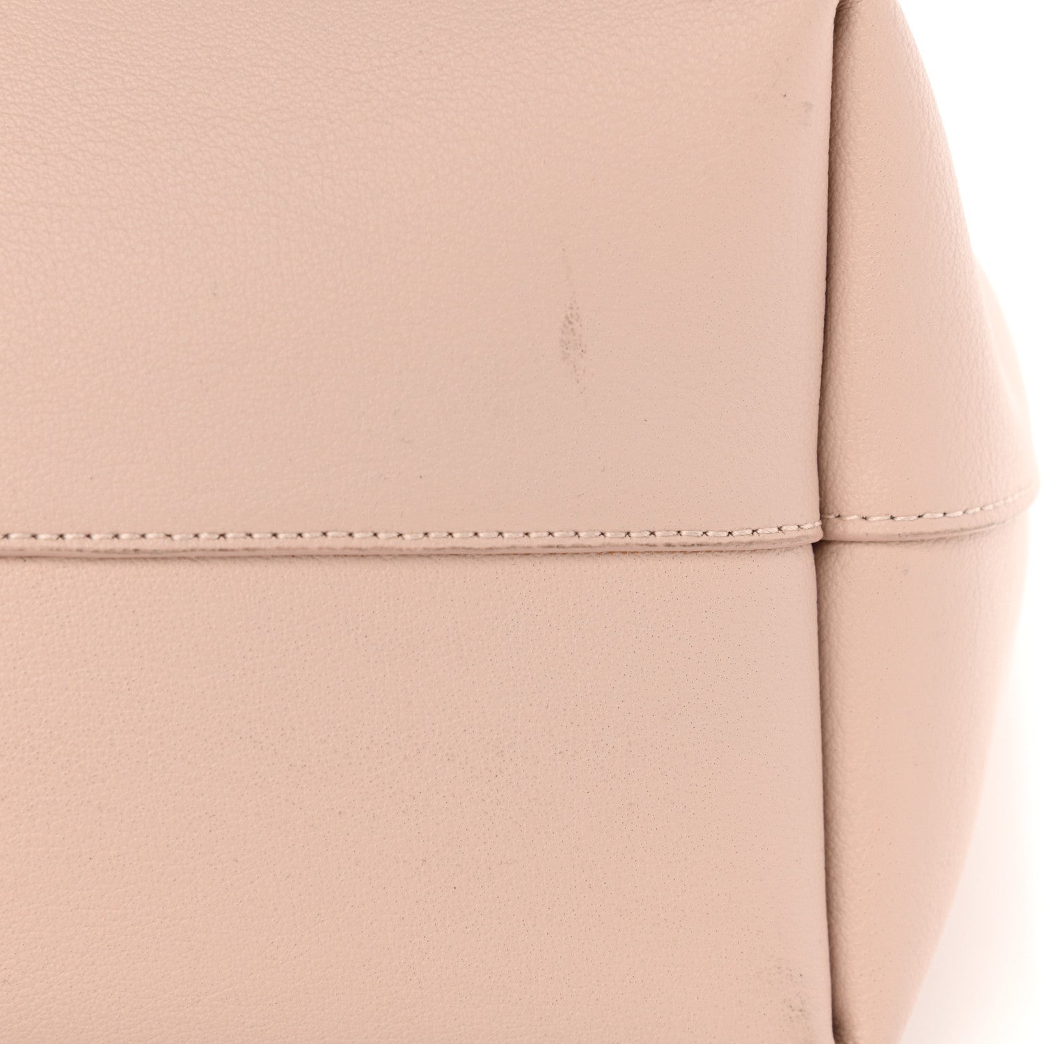 Saint Laurent Calfskin Large Shopping Tote Pale Blush 12 of 13