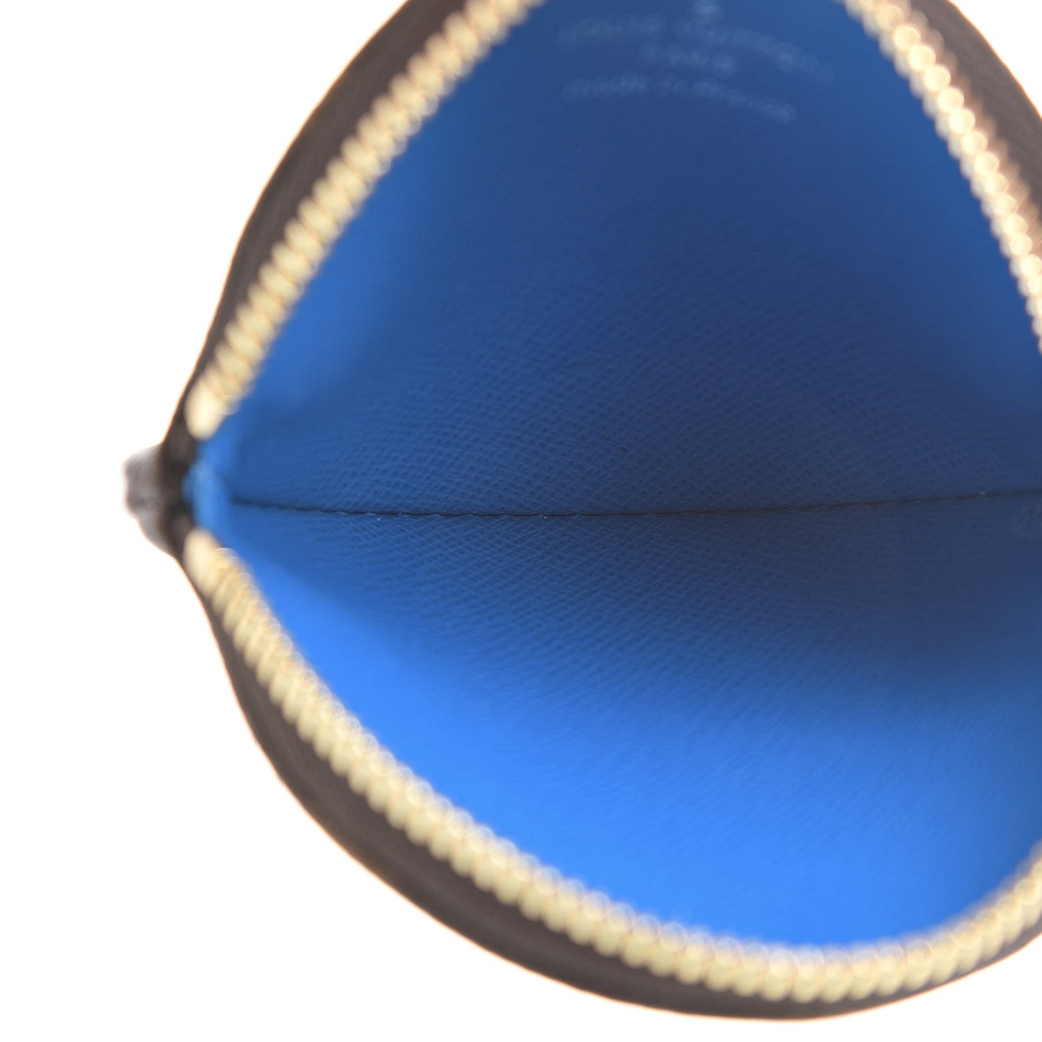 Louis Vuitton Monogram 2019 Christmas Animation Round Coin Purse Blue 5 of 7