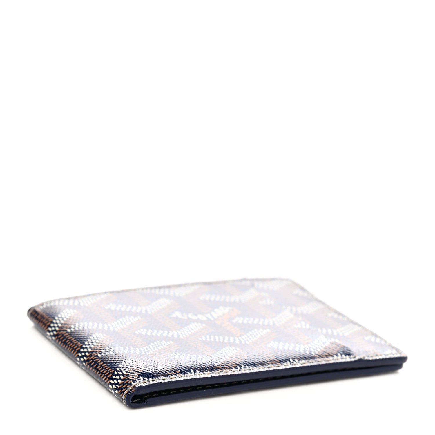 Goyard Goyardine Multi Slot Bi-Fold Wallet Navy 4 of 8