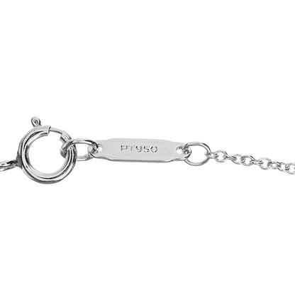 Tiffany Platinum Diamond Mini Heart Pendant Necklace 7 of 8