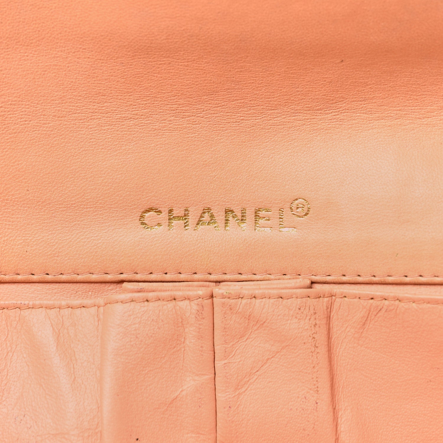Chanel Lambskin East West Chocolate Bar Flap Beige 6 of 14