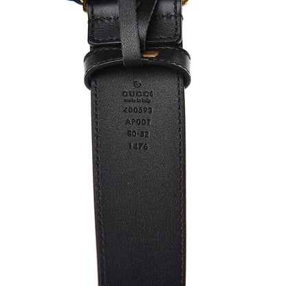 Gucci Calfskin Double G 40mm Belt 80 32 Black 6 of 6