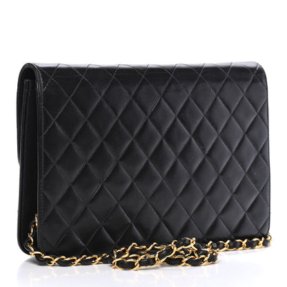 Chanel Lambskin Quilted Jumbo Single Flap Black 3 of 4