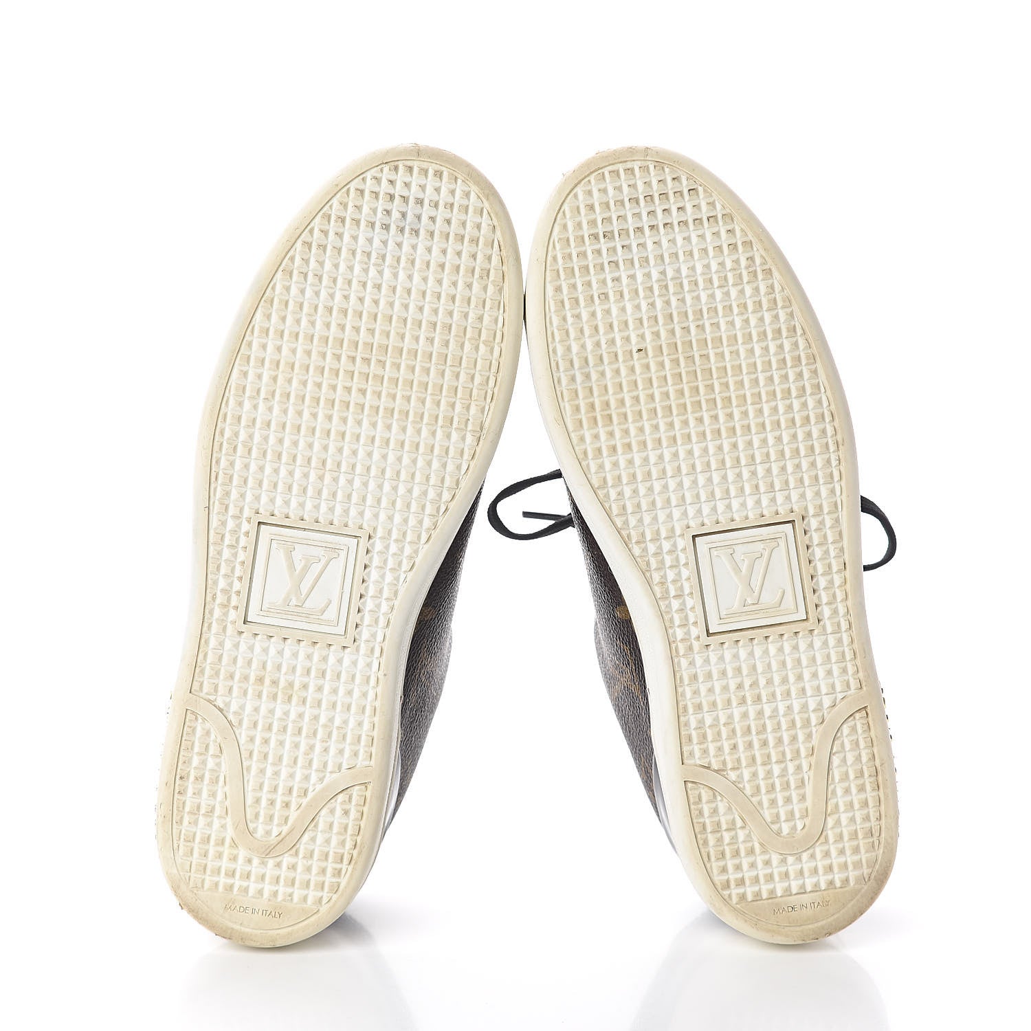 Louis Vuitton Patent Monogram Frontrow Sneakers 36 7 of 7