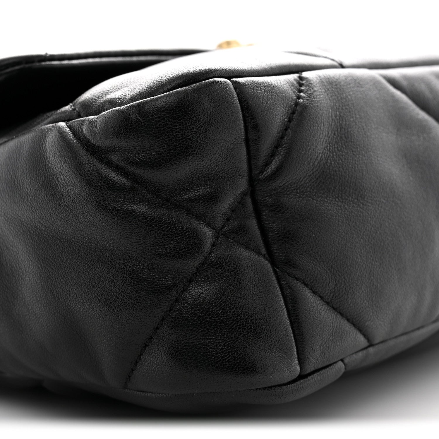 Chanel Lambskin Quilted Medium Chanel 19 Flap Black 9 of 10