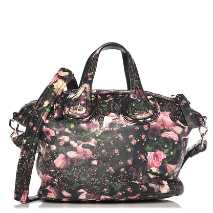 Givenchy Lambskin Roses Camouflage Print Micro Nightingale Black 1 of 7