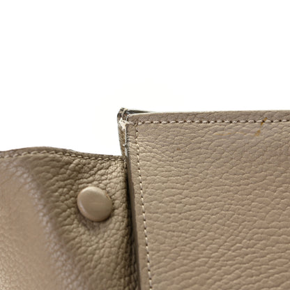 Celine Crisped Calfskin Medium Tie Knot Tote Taupe 20 of 23