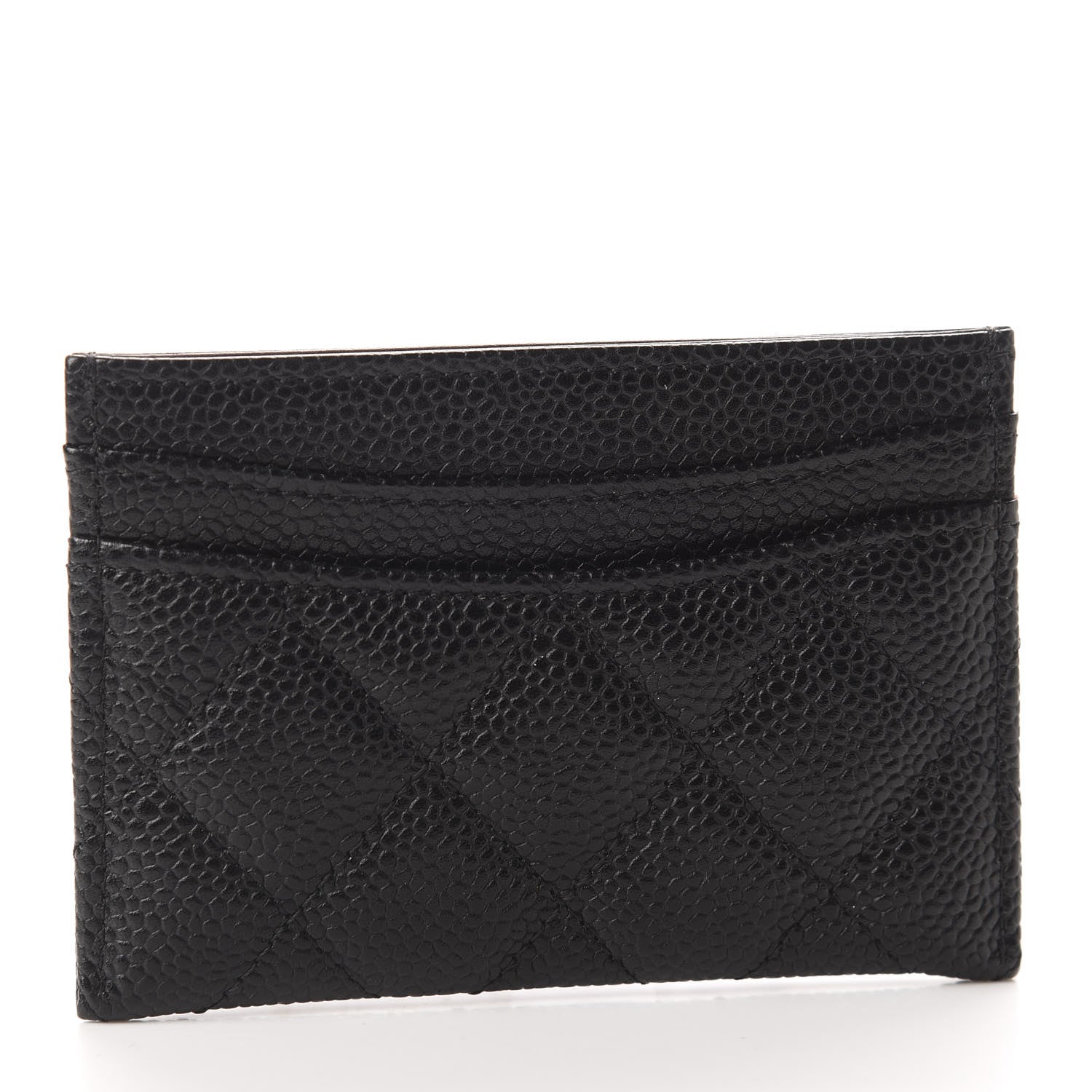 Chanel Caviar Quilted Card Holder Black 3 of 9