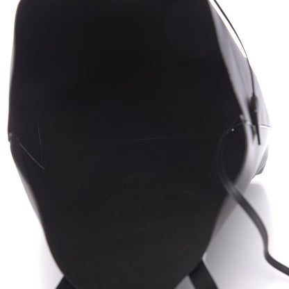 Saint Laurent Calfskin Bold Shopping Tote Black 4 of 9