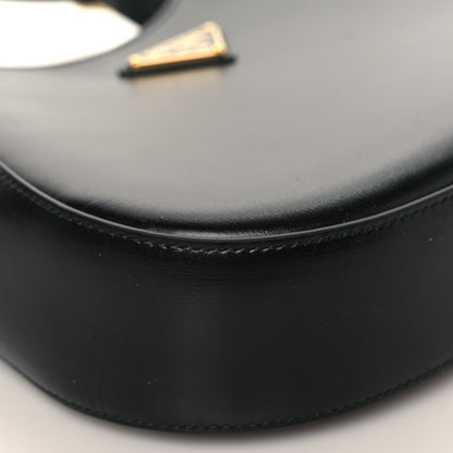 Prada Box Calfskin Shoulder Bag Black 6 of 7