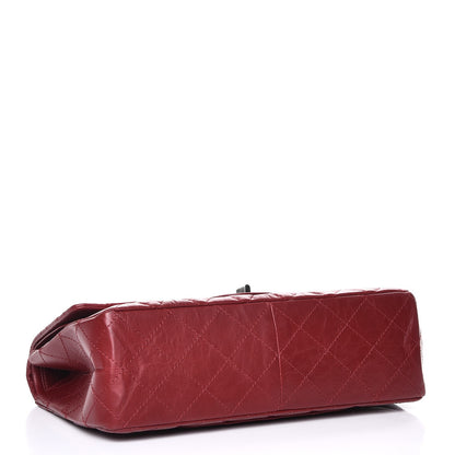 Chanel Aged Calfskin Quilted 2.55 Reissue 227 Flap Red 5 of 8