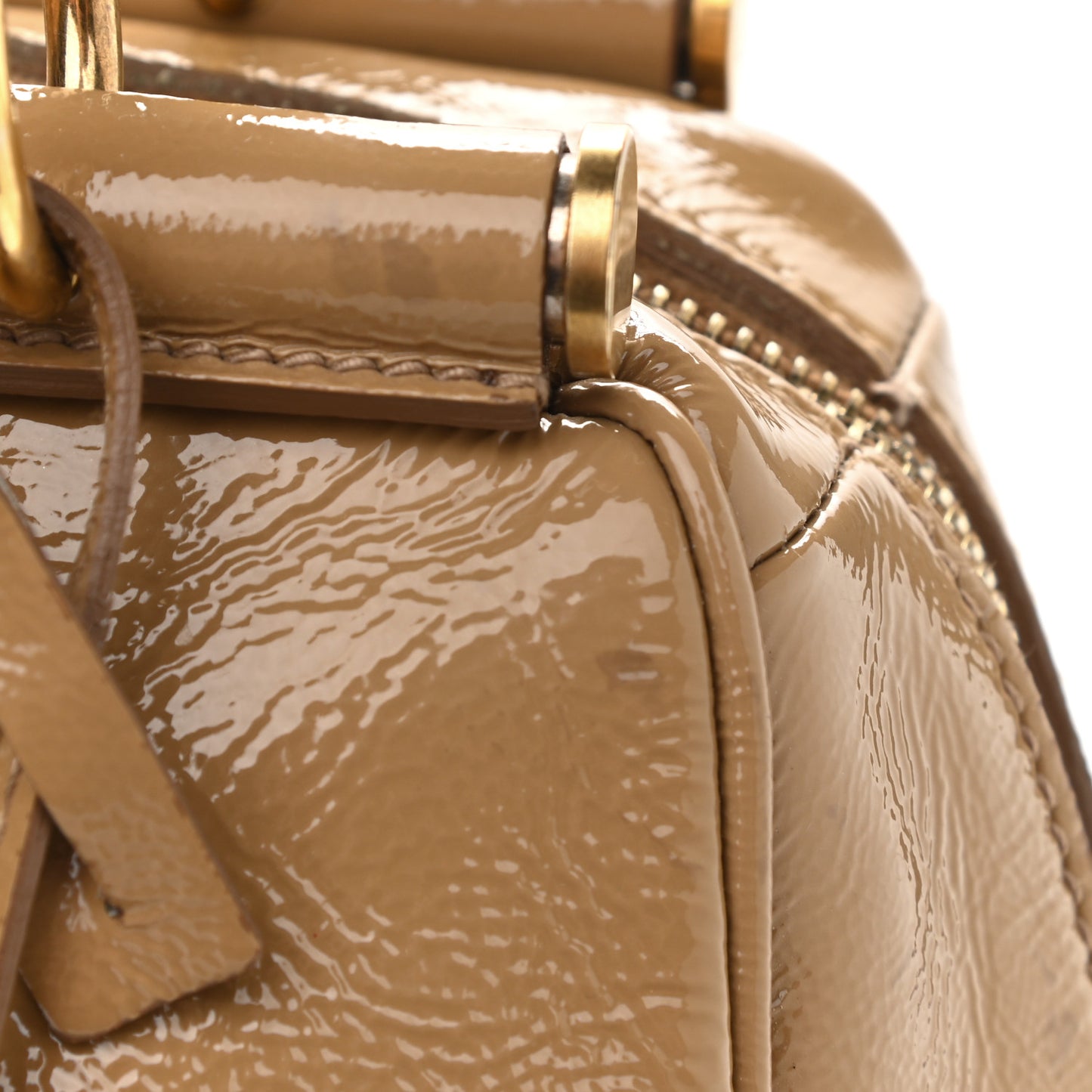 Patent Medium Majorelle Beige