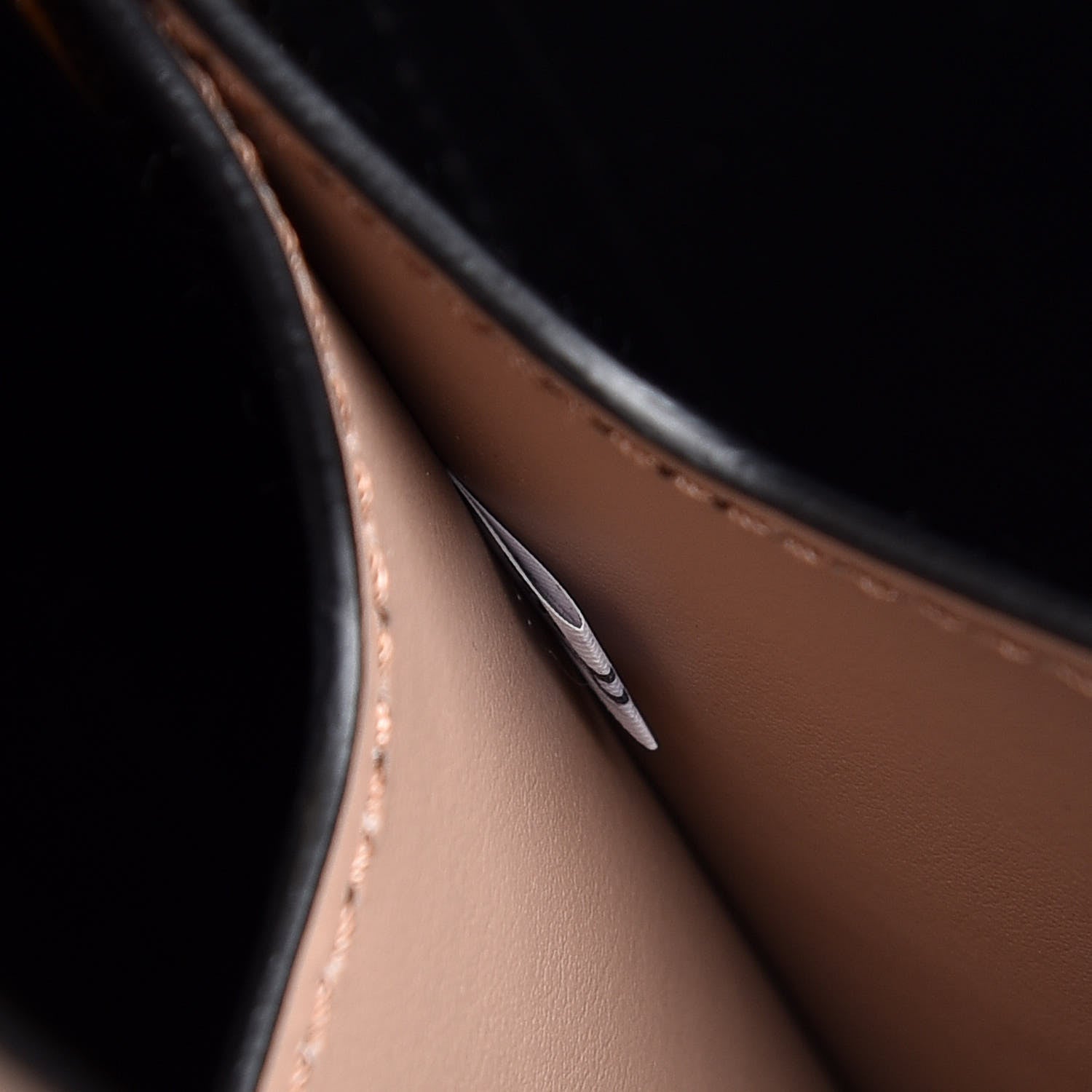Prada Saffiano Cuir Medium Panier Bucket Bag Cipria Black 7 of 7