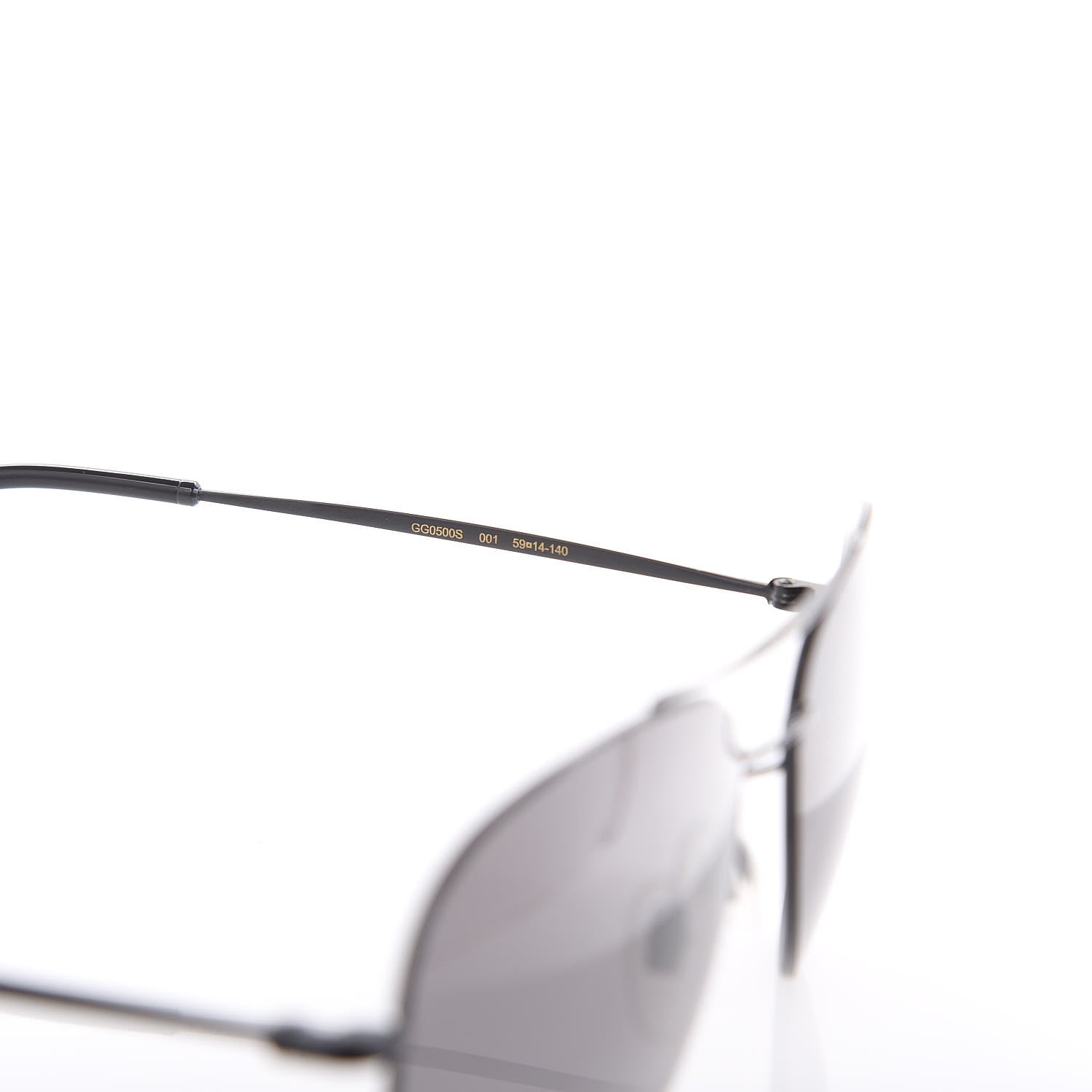 Gucci Aviator GG0500S Sunglasses Black 5 of 8