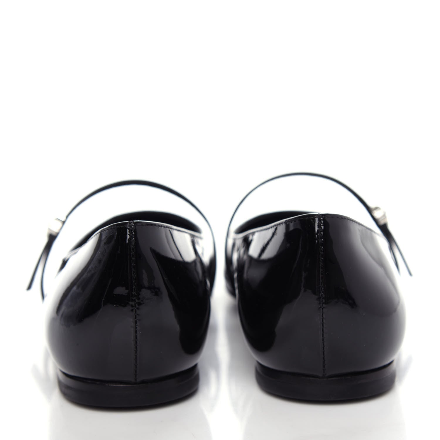 Louis Vuitton Patent Uniformes Ballet Flats 37 Black 7 of 10