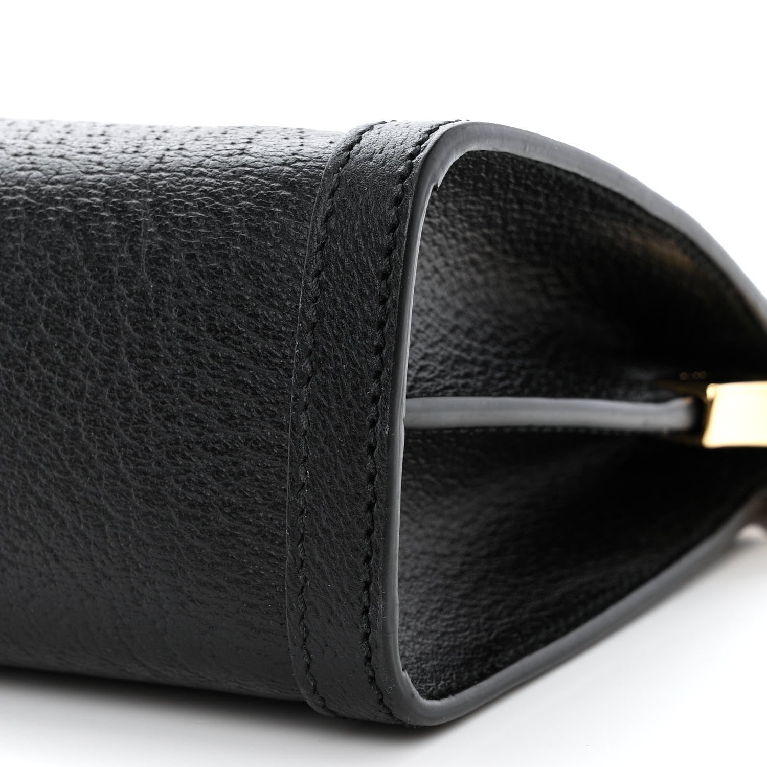 Gucci Textured Calfskin Web Small Ophidia Chain Shoulder Bag Black 10 of 10
