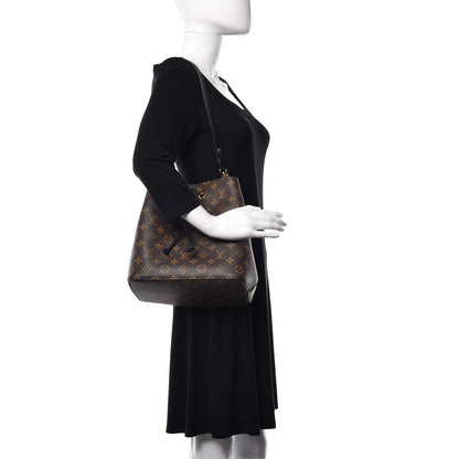 Louis Vuitton Monogram Neonoe MM Black 2 of 10
