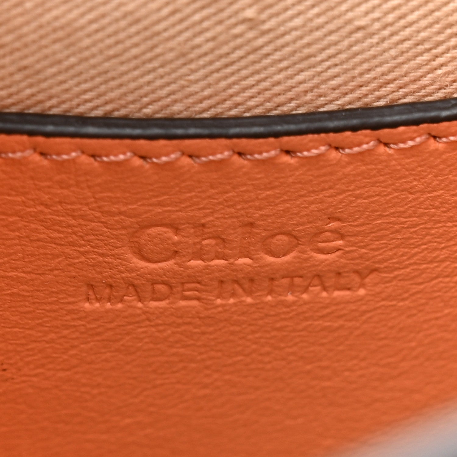 Chloe Patent Calfskin Small Tess Bag Canyon Sunset 6 of 11