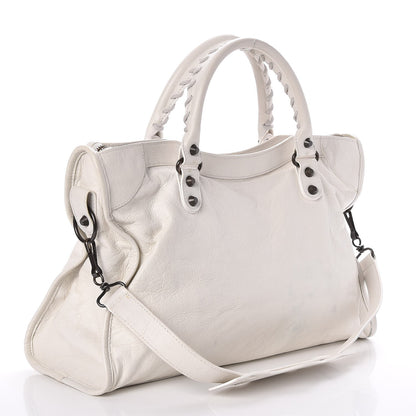 Balenciaga Agneau Classic Hardware City White Light 4 of 8