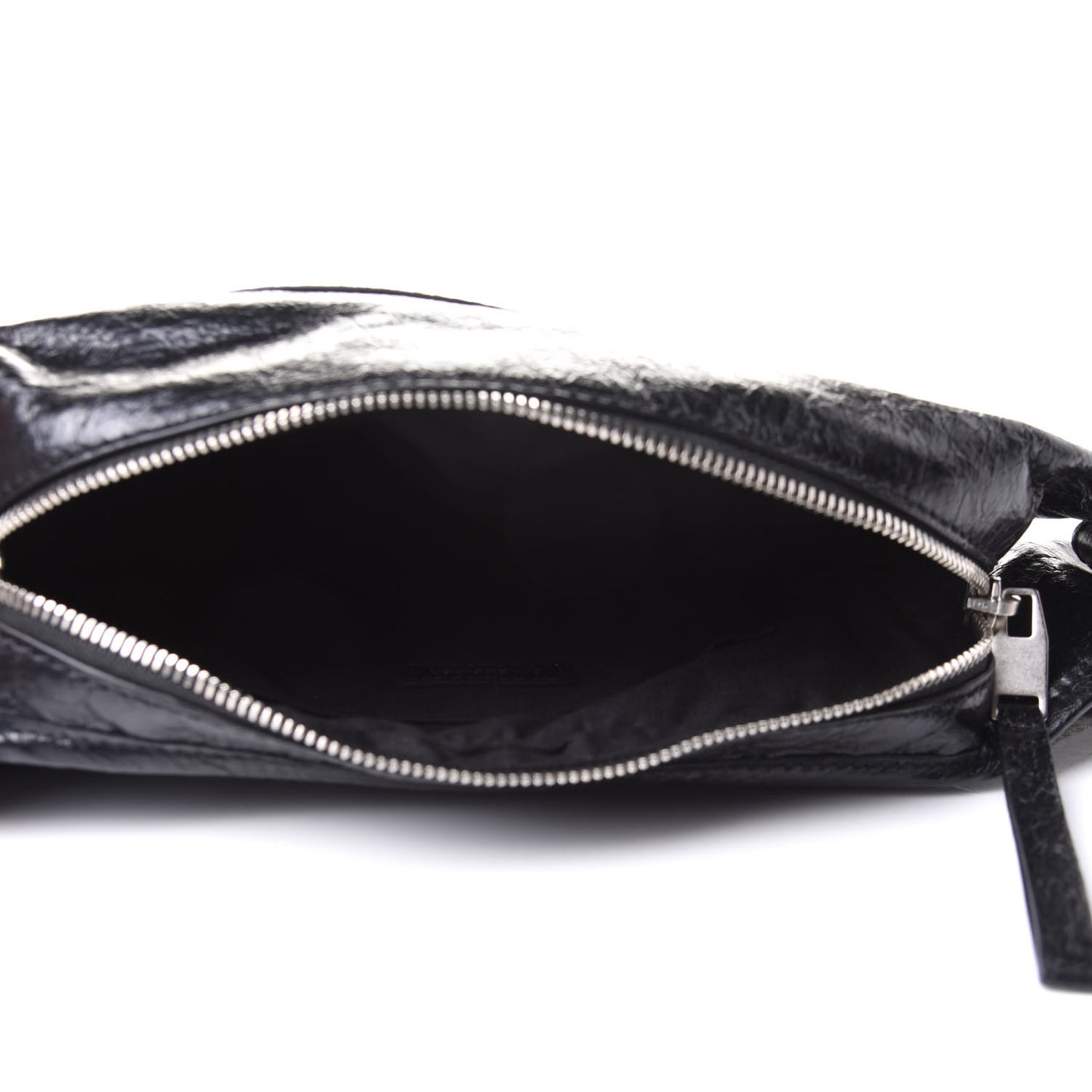 Lambskin Classic Hardware Neo Lift Hip Bag Black