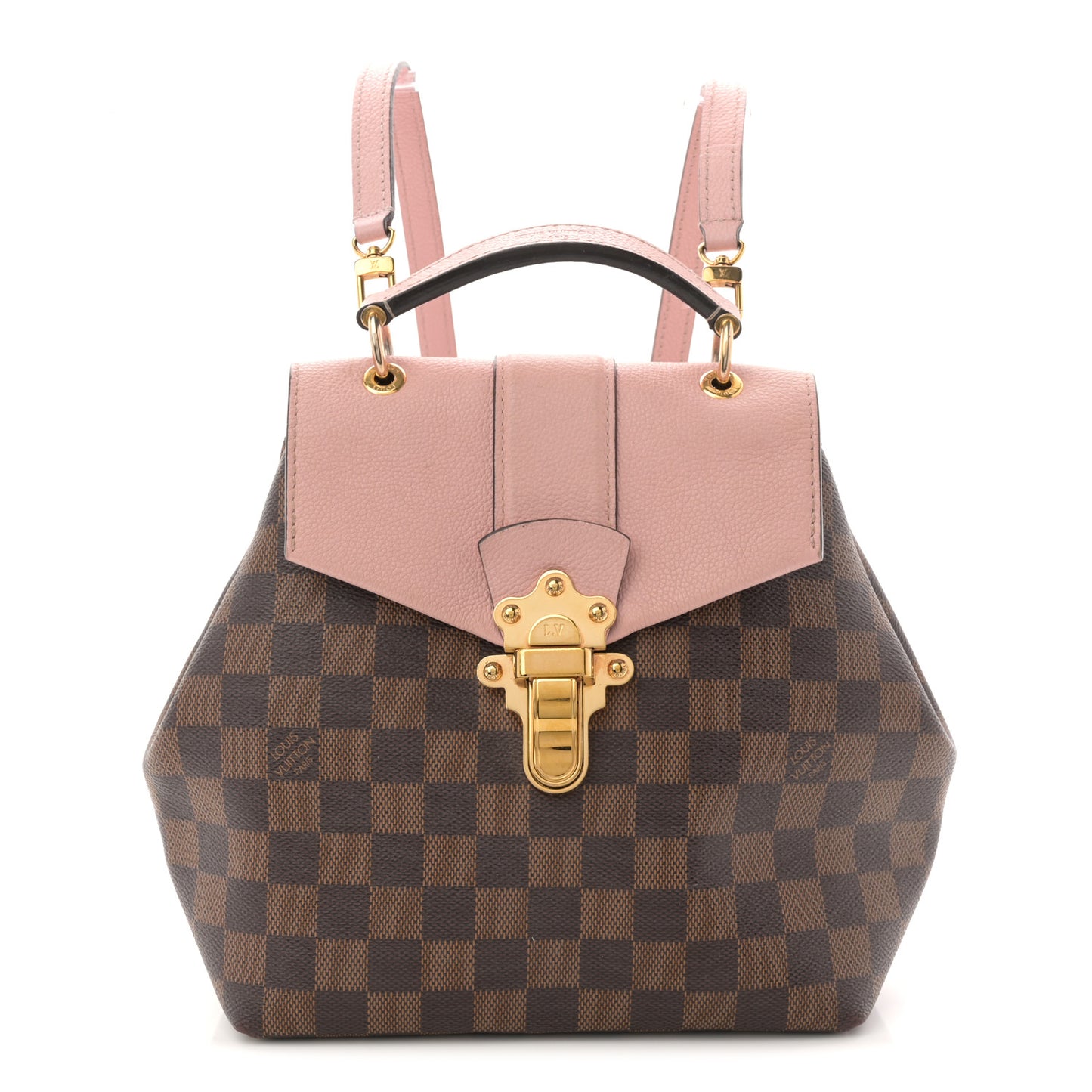 Damier Ebene Clapton Backpack Magnolia