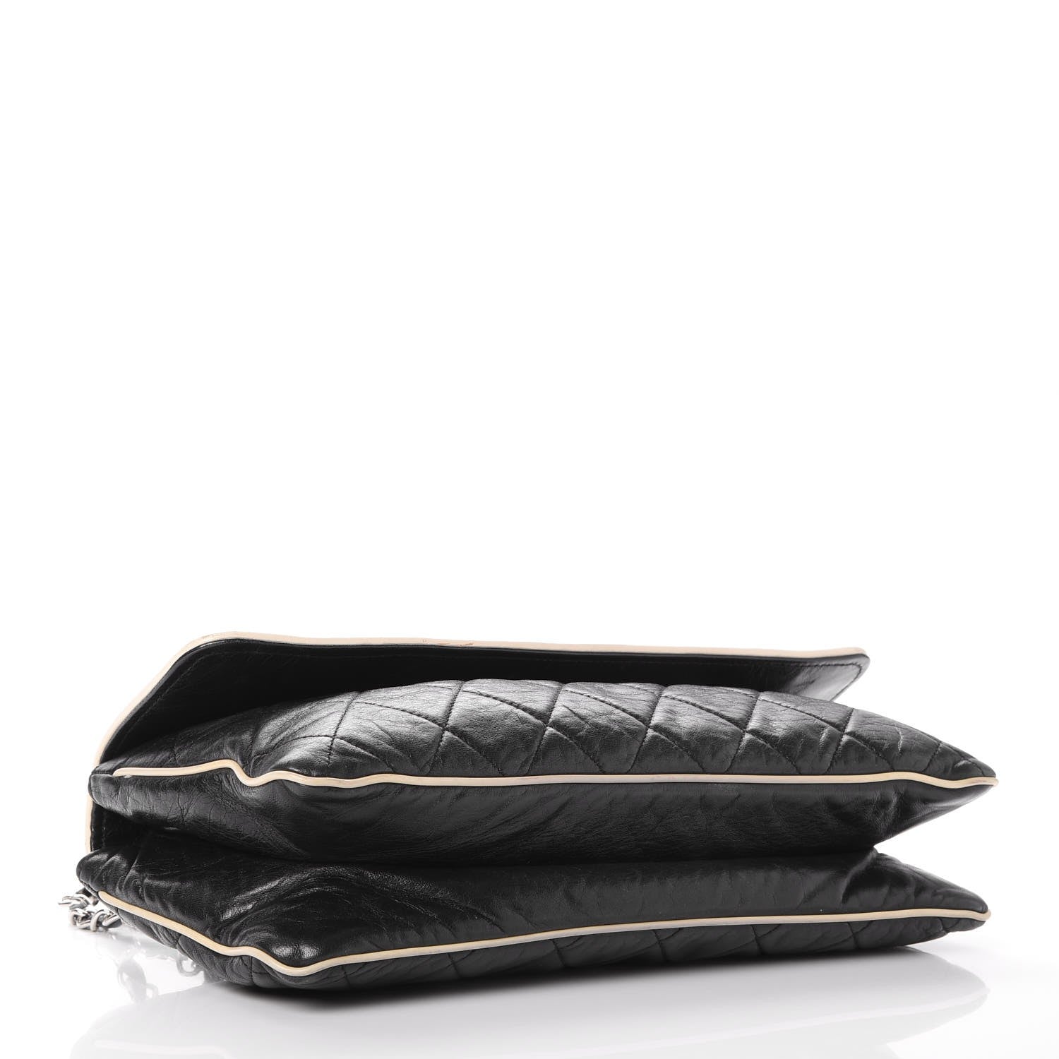 Chanel Lambskin East West Accordion Flap Black 5 of 23