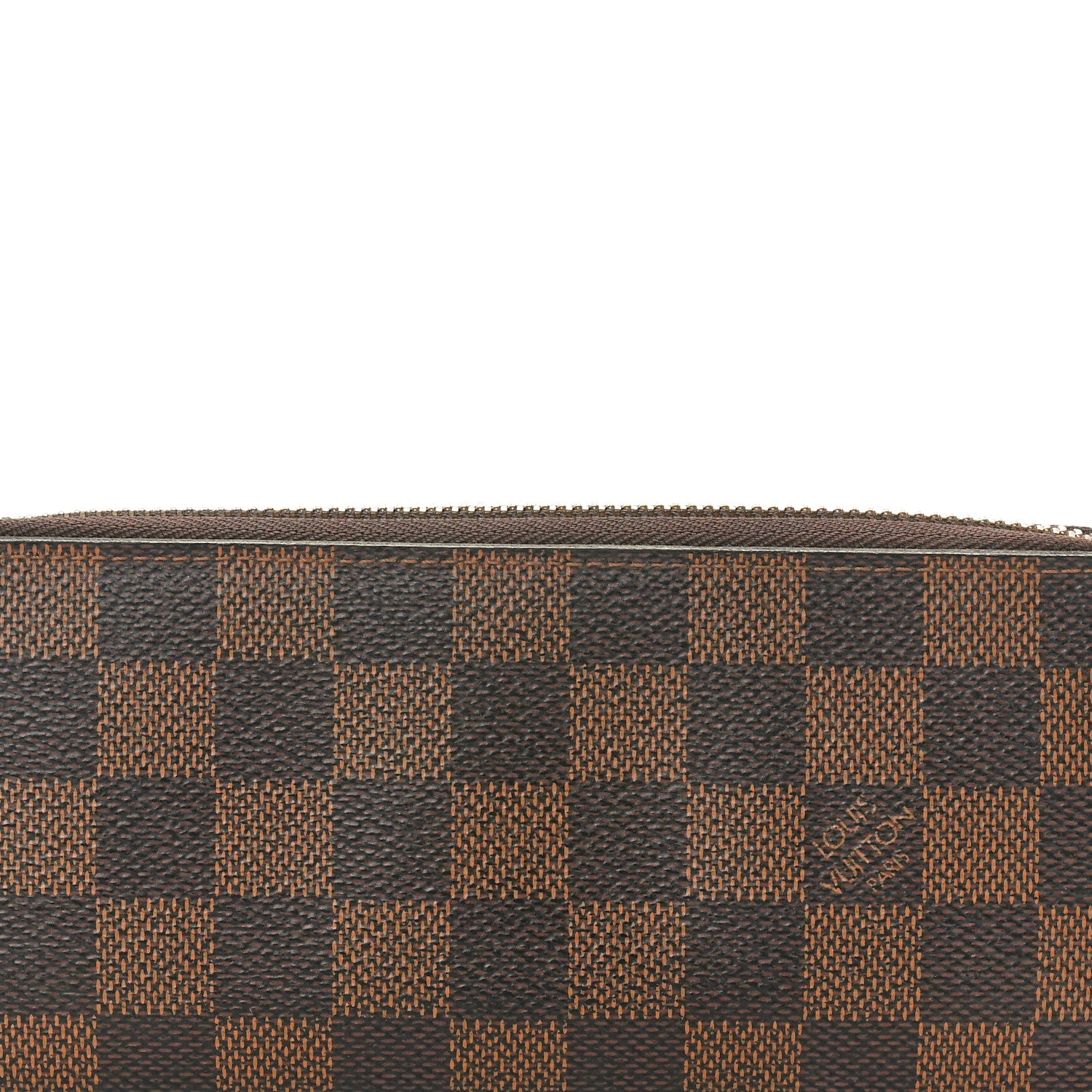 Louis Vuitton Damier Ebene Clemence Wallet Cherry 7 of 7