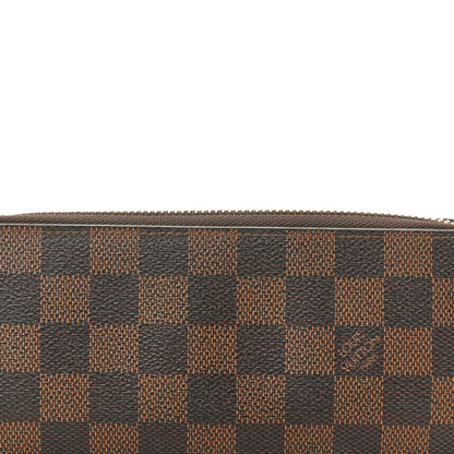 Louis Vuitton Damier Ebene Clemence Wallet Cherry 7 of 7