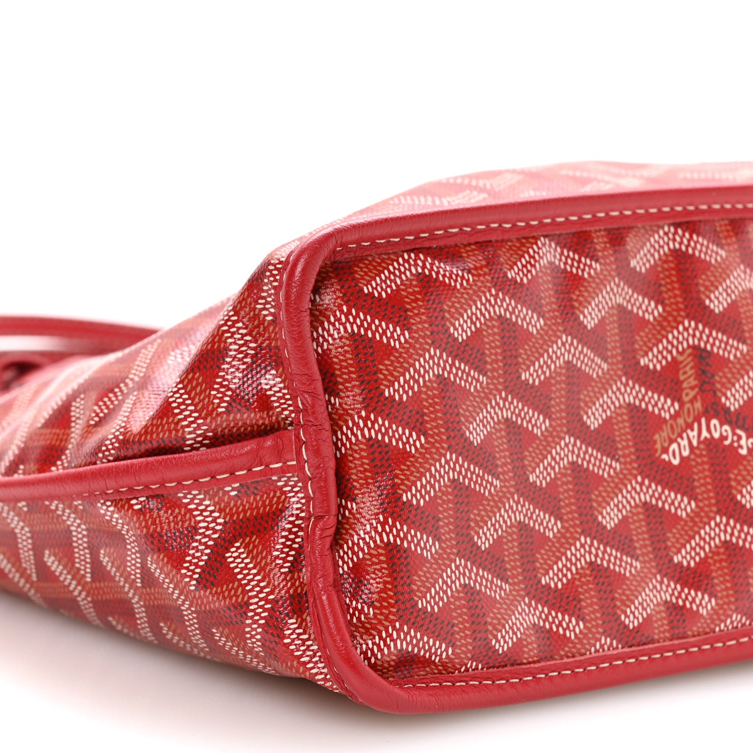 Goyard Goyardine Reversible Mini Anjou Red 15 of 18