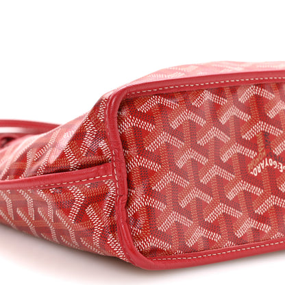 Goyard Goyardine Reversible Mini Anjou Red 15 of 18