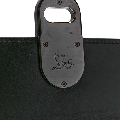 Christian Louboutin Patent Calfskin Mini Elisa Baguette Black 7 of 11
