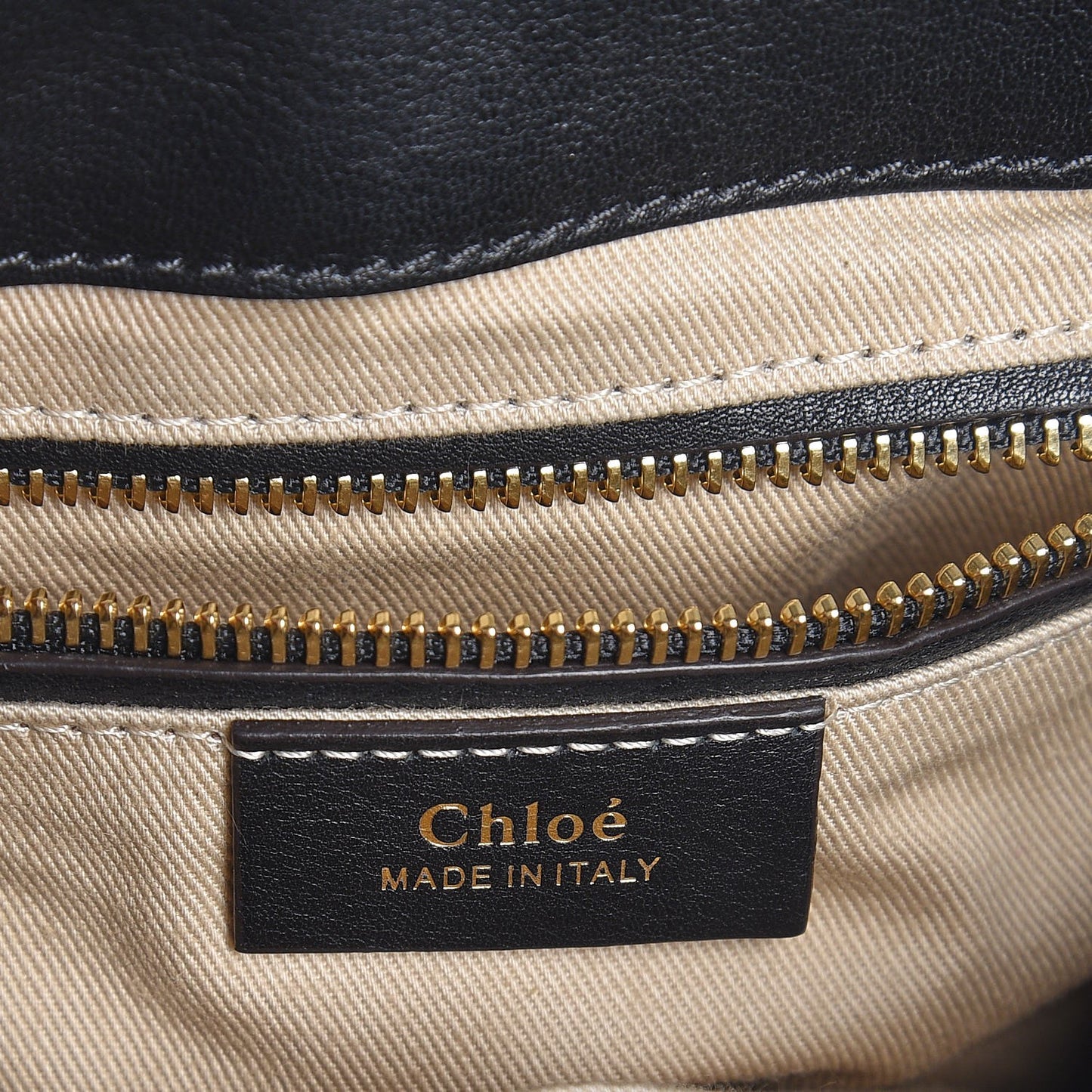 Suede Calfskin Small Faye Backpack Black
